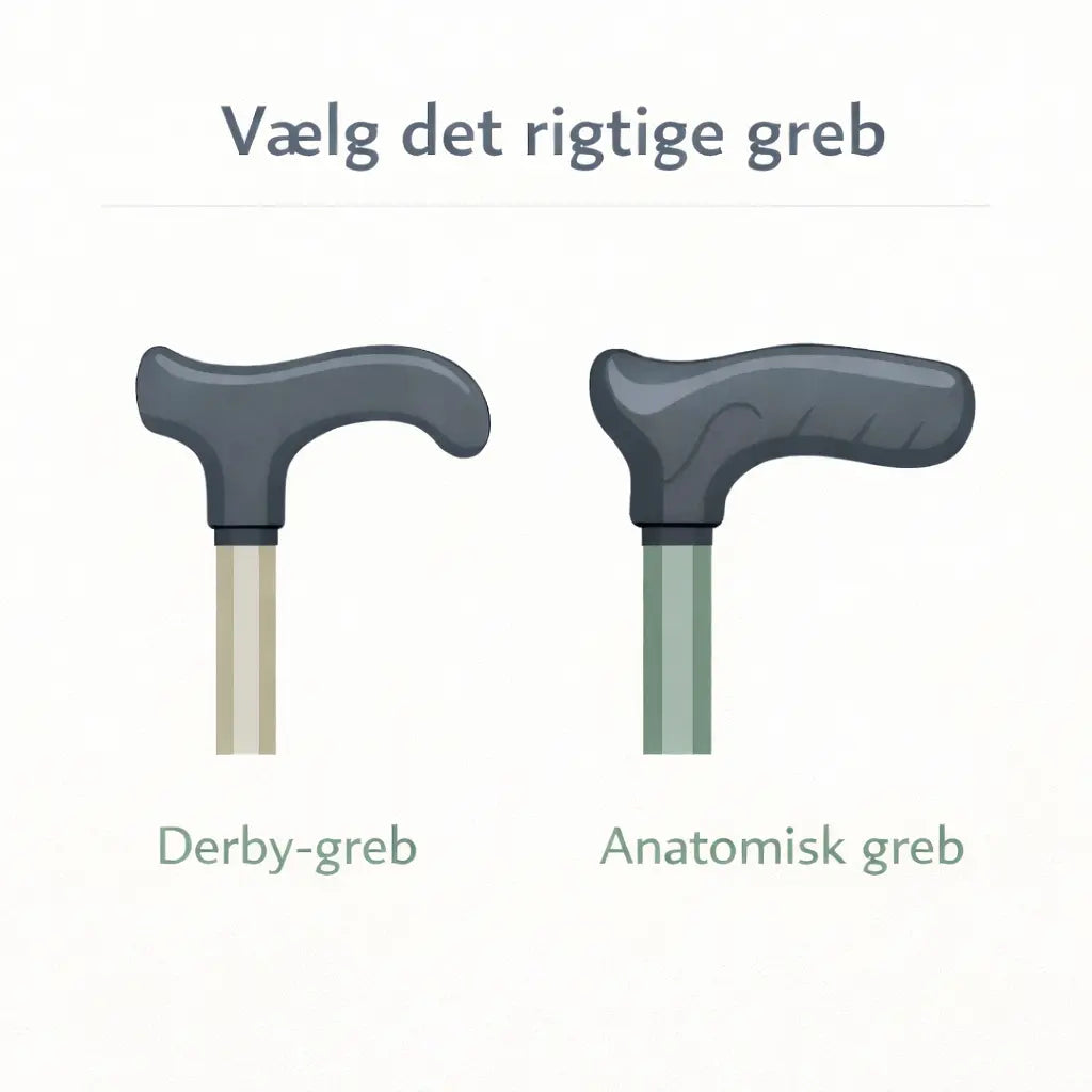 Vælg det rigtige greb