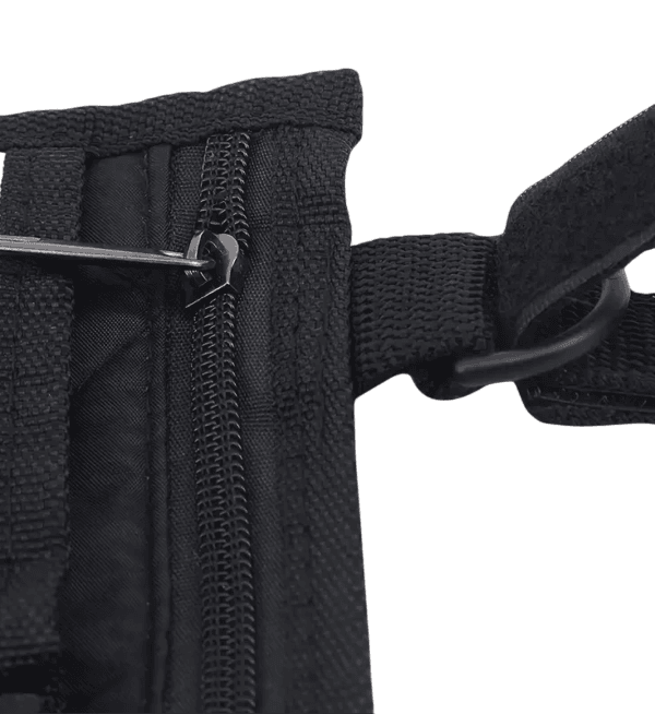 Reflekterende Opbevaringstaske til Kørestolsarmlæn | Sort